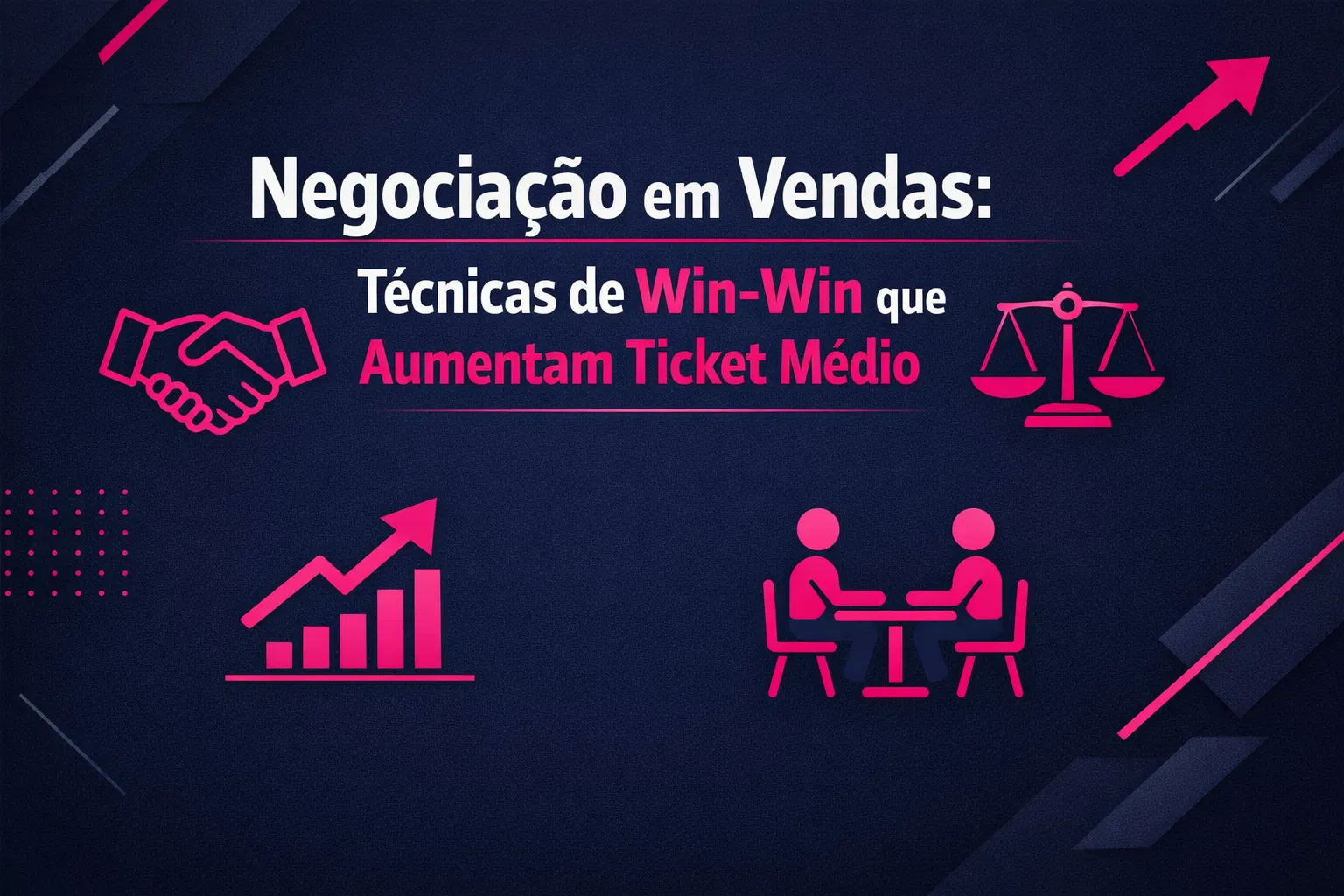 Negociação em Vendas: Técnicas de Win-Win que Aumentam Ticket Médio