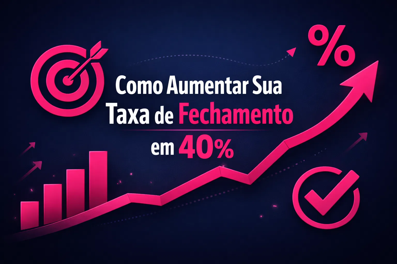Como Aumentar Sua Taxa de Fechamento em 40% (Sem Aumentar o Tráfego)